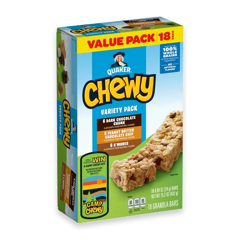 Chewy Camping Granola Bars Variety Pack