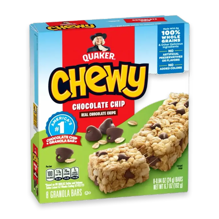 Chocolate Chip Granola Bars