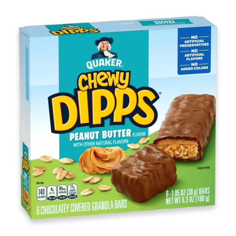 Dipps Peanut Butter Granola Bars