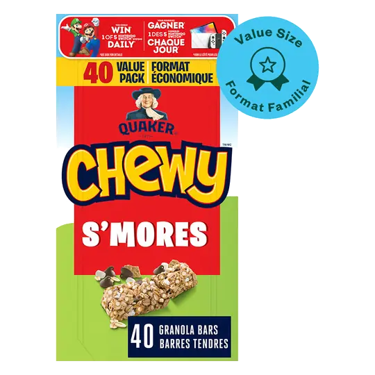 Chewy Granola Bars S'mores 960 g