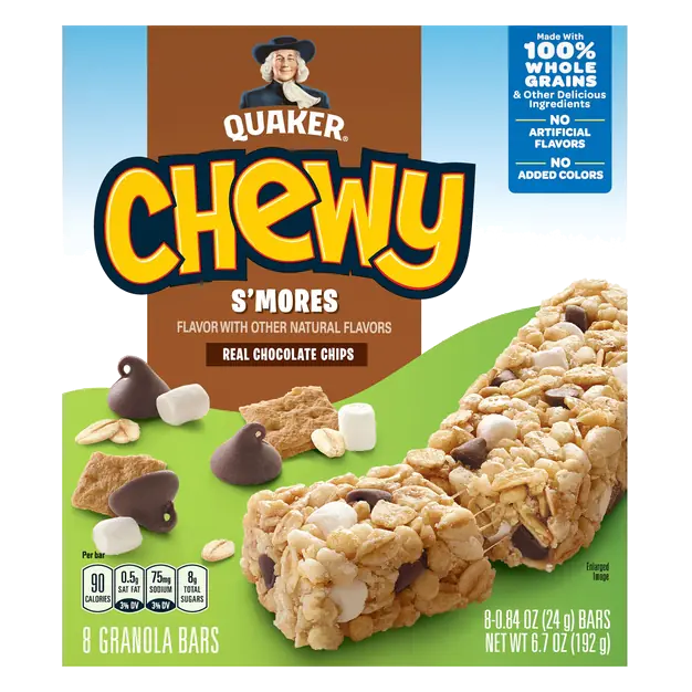 Chewy S'mores Granola Bars - 8 ct