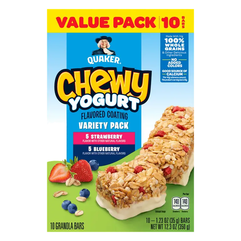 Chewy Variety Pack Yogurt Granola Bars - 10 ct
