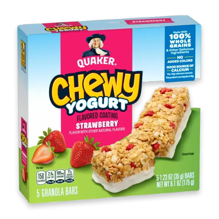 Yogurt Strawberry Granola Bars