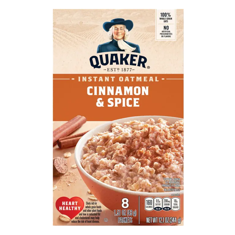 Cinnamon & Spice Instant Oatmeal