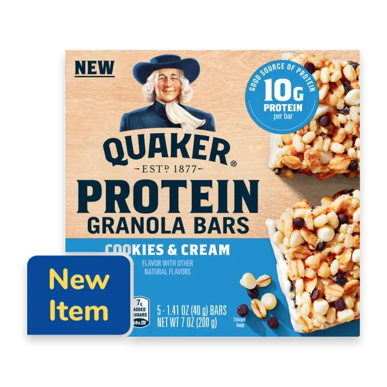 Cookies & Cream Protein Granola Bars