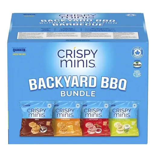 Crispy Minis Backyard BBQ Bundle 28 x 18 g