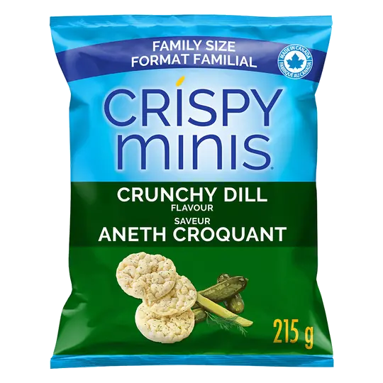 Crispy Minis Crunchy Dill Family Size 215 g