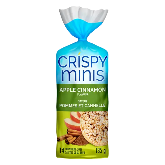 Crispy Minis Rice Cakes Apple Cinnamon 185 g