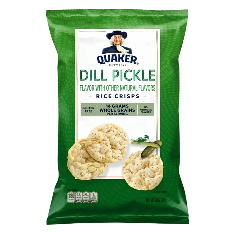 Dill Pickle Rice Crisps