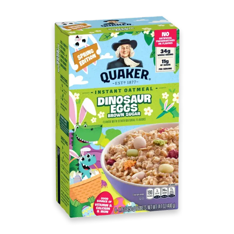 Dinosaur Eggs Brown Sugar Instant Oatmeal