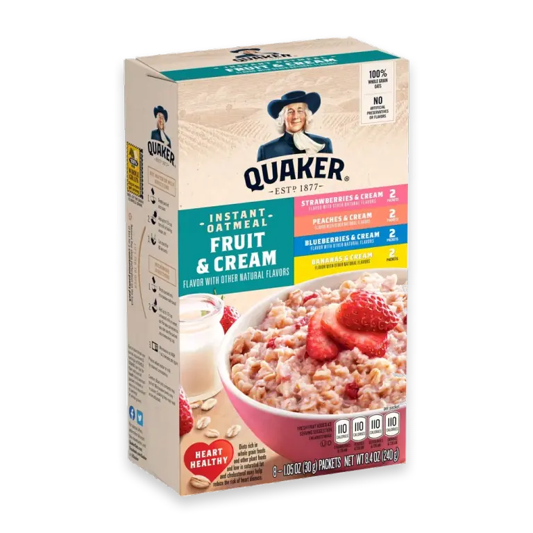 Fruit & Cream Instant Oatmeal Variety Pack