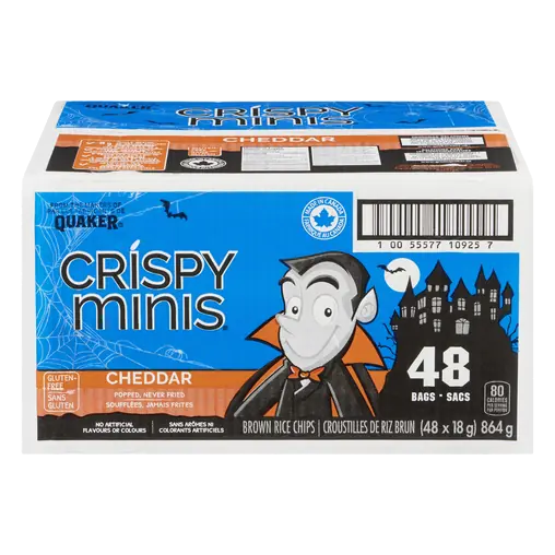 Gluten-Free Halloween Crispy Minis Cheddar Multi Pack 864 g