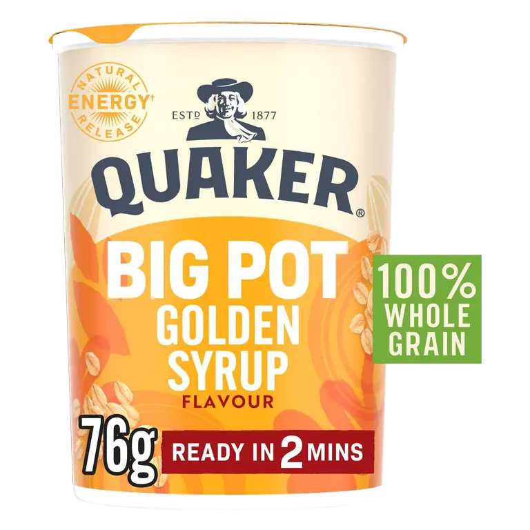 Golden Syrup Porridge Big Pot 76g