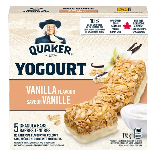 Granola Bars Yogurt Vanilla 5 x 35 g
