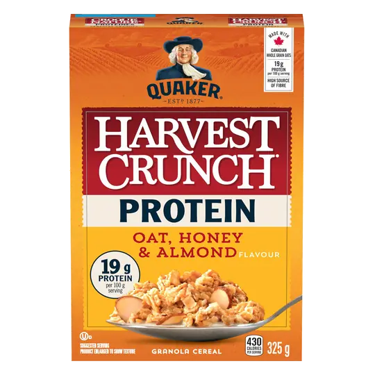 Harvest Crunch Protein Cereal Oat Honey & Almond 325 g
