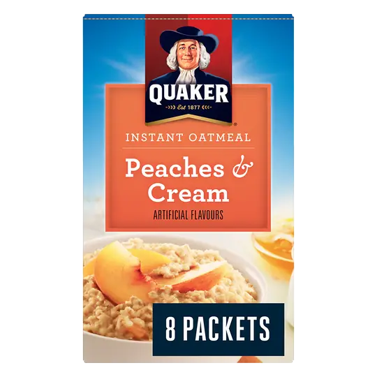 Instant Oatmeal Peaches & Cream 264 g