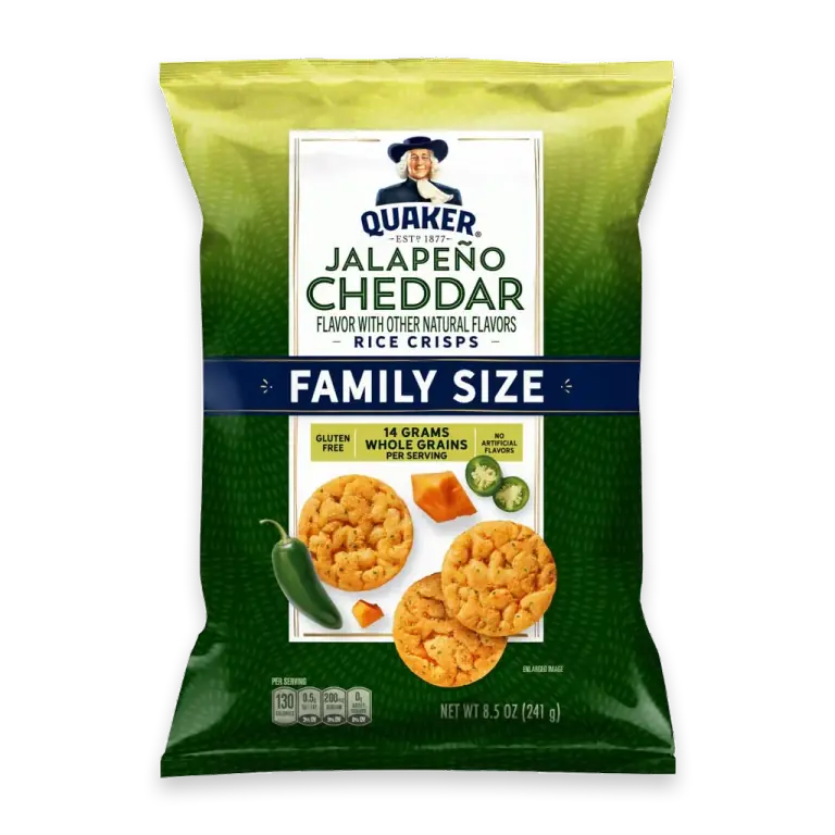 Jalapeno Cheddar Rice Crisps