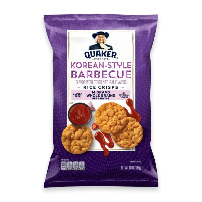 Korean Style Barbecue Rice Crisps
