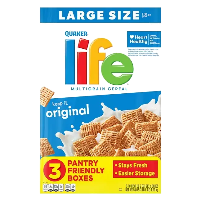 Life Cereal, Multigrain, Original, Large Size