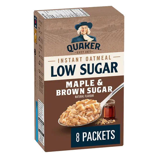 Low Sugar Instant Oatmeal Maple & Brown Sugar 8 Packets 232 g