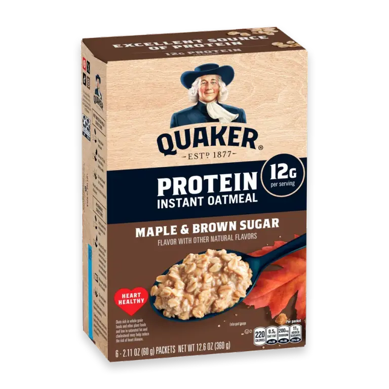 Maple & Brown Sugar Protein Instant Oatmeal