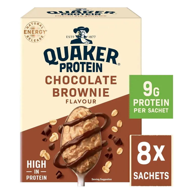 Oat So Simple Protein Chocolate Brownie 8x44g Sachets