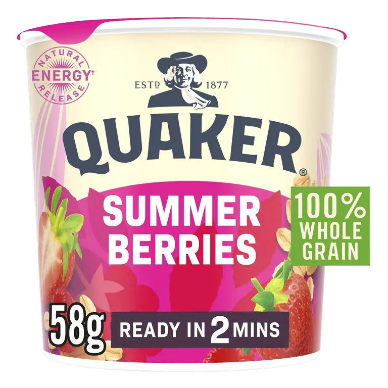 Oat So Simple Summer Berries Porridge Pot 58g