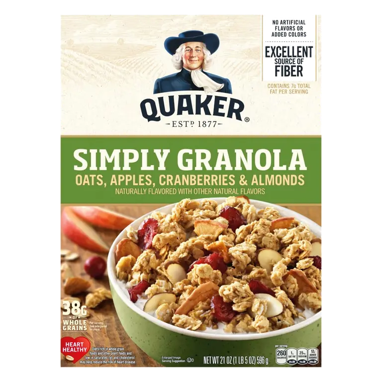 Oats, Apples, Cranberries & Almonds Simply Granola
