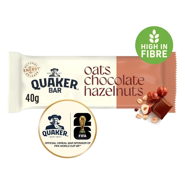 Oats, Chocolate & Hazelnuts Bar 40g