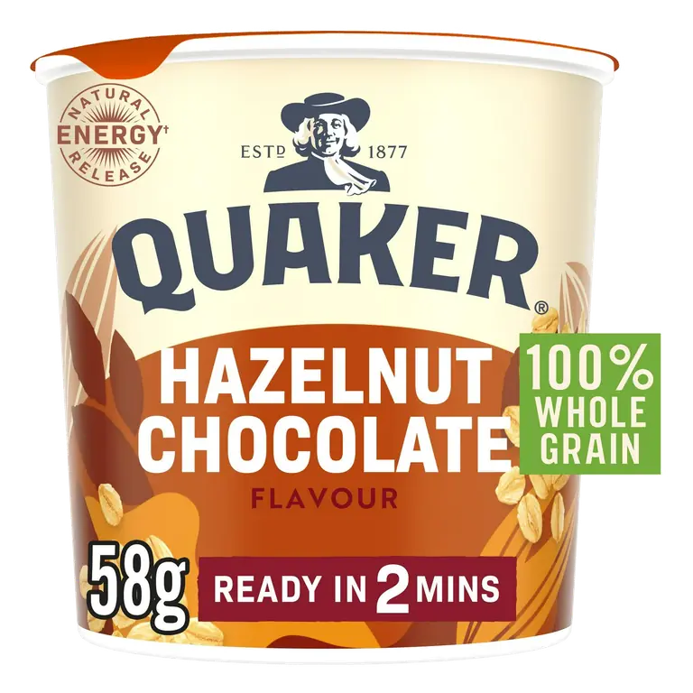 Oats Hazelnut Chocolate Porridge Pot 58g