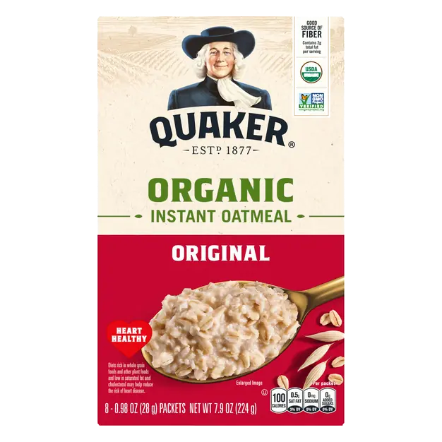 Organic Original Instant Oatmeal - 8 ct