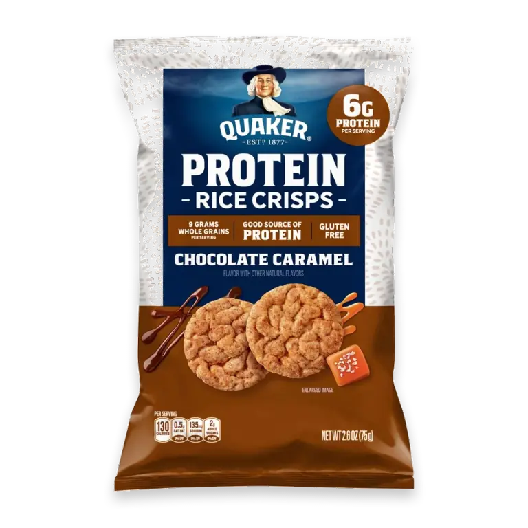 Protein Chocloate Caramel Rice Crisps