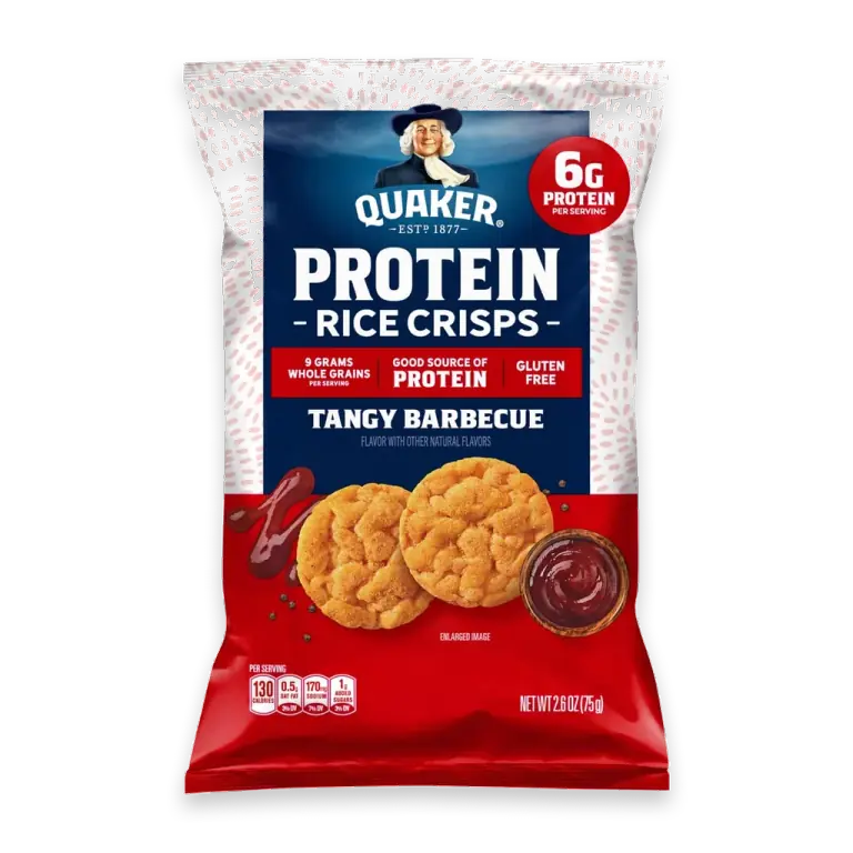 Protein Tangy Barbecue Rice Crisps