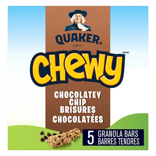 Chewy Granola Bars Chocolate Chip 120 g