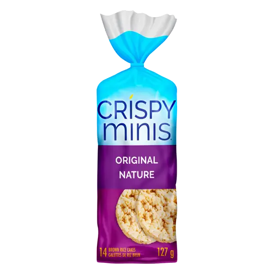 Gluten-Free Crispy Minis Brown Rice Cakes Original 127 g