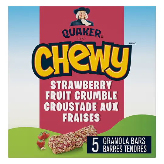 Granola Bars Strawberry Fruit Crumble 120 g