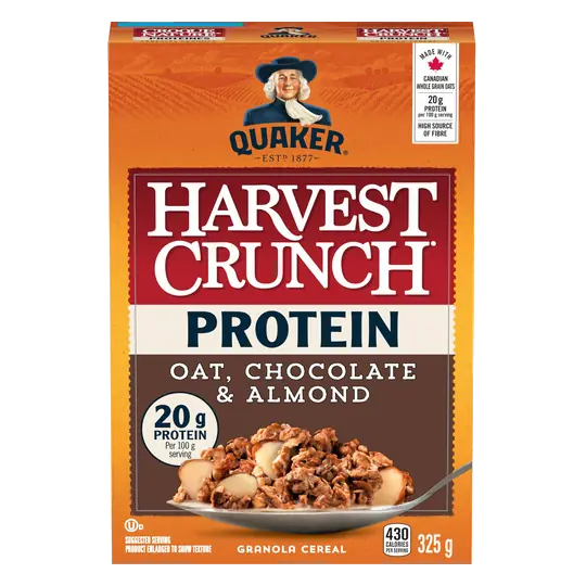 Harvest Crunch Protein Cereal Oat Chocolate & Almond 325 g