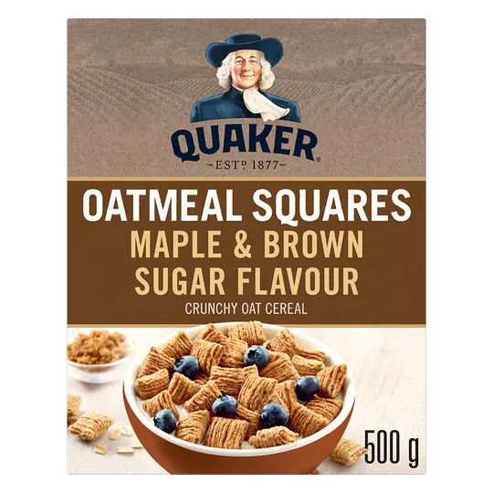 Oatmeal Squares Cereal Maple and Brown Sugar 500 g