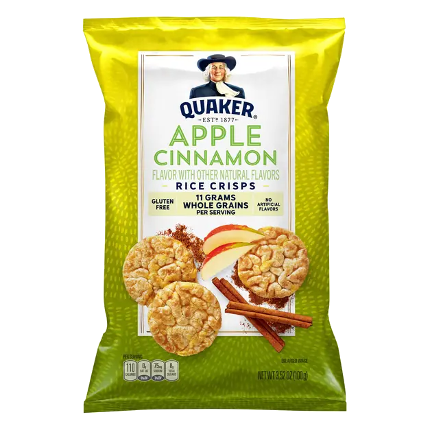 Rice Crisps Apple Cinnamon Gluten Free