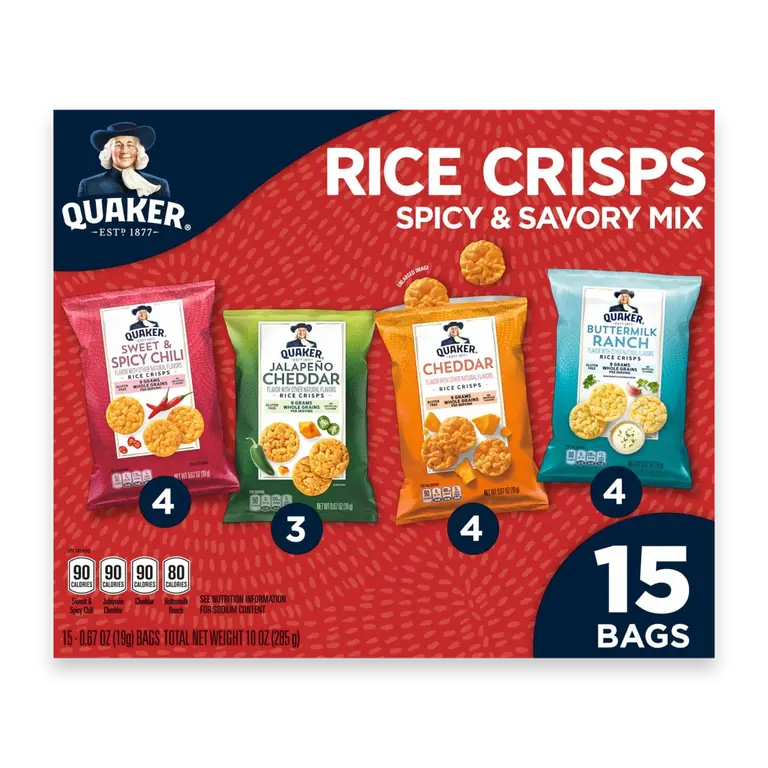 Rice Crisps Spicy and Savory Variety Pack