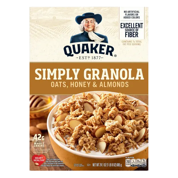 Simply Granola Oats Honey & Almonds Whole Grain Cereal