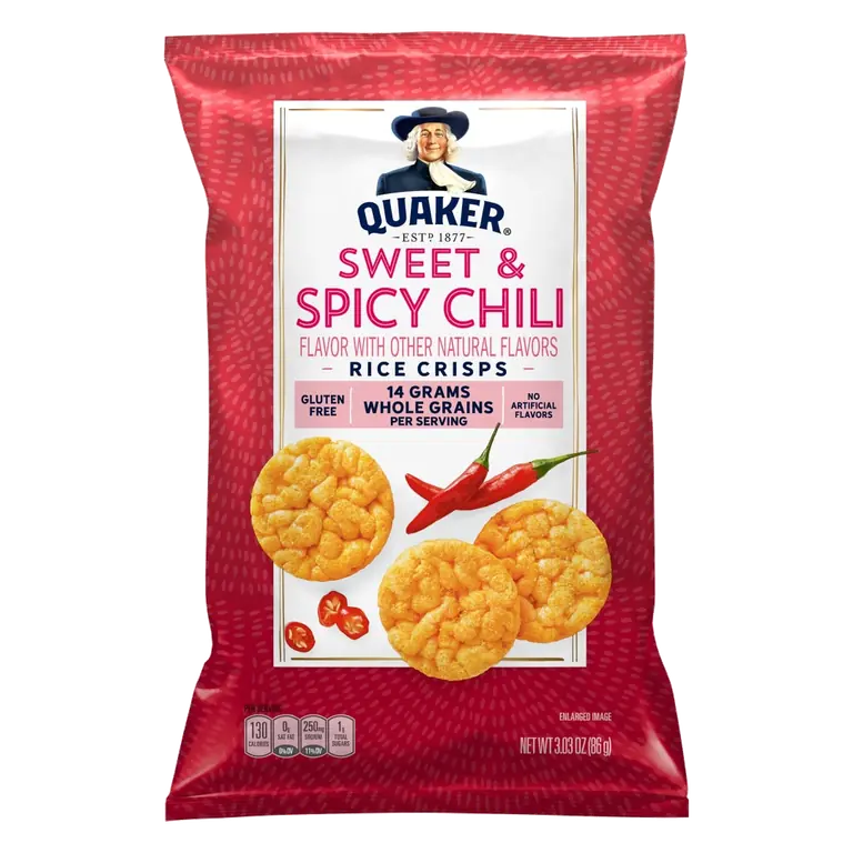 Sweet & Spicy Chili Flavored Rice Crisps
