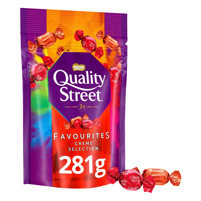 Quality Street® Cremé Selection Chocolate Bag 281g