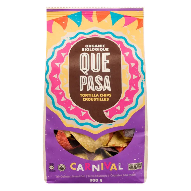 Organic Tortilla Chips Carnival 300 g