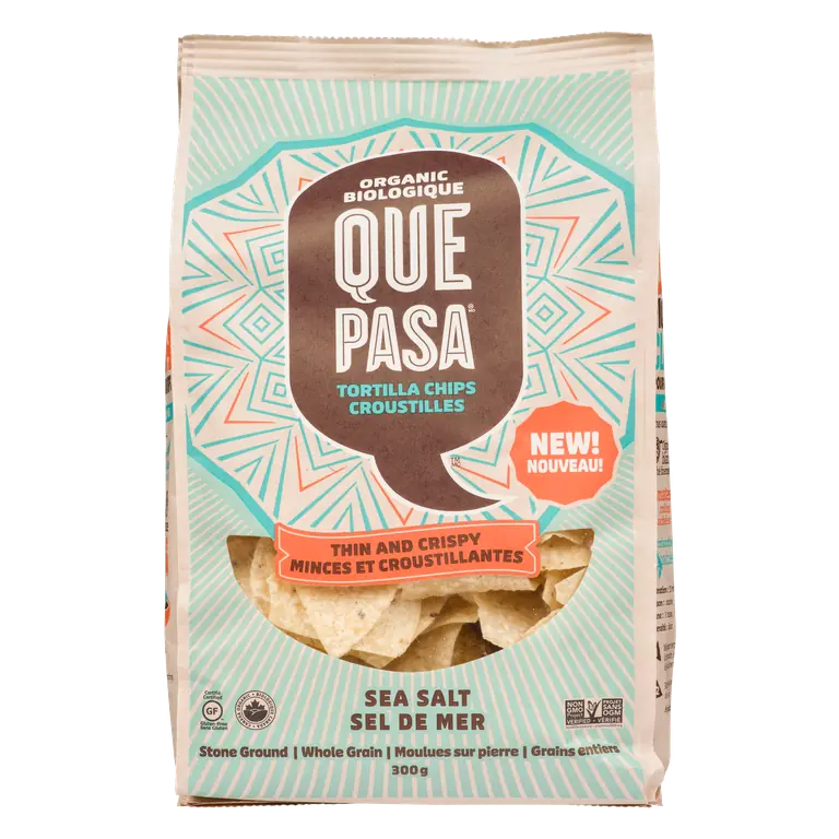Gluten-Free Organic Tortilla Chips Sea Salt 300 g