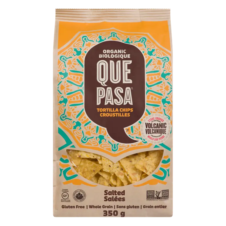 Organic Gluten-Free Tortilla Chips Salted 350 g