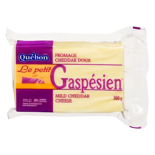 Le Petit Gaspésien Cheese Mild Cheddar 300 g