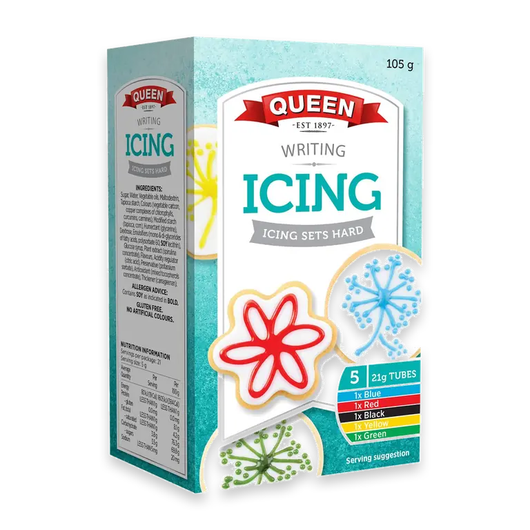 Writing Icing
