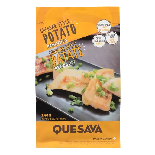 Gluten-Free Vegan Potato Cheddar Perogies 240 g (frozen)