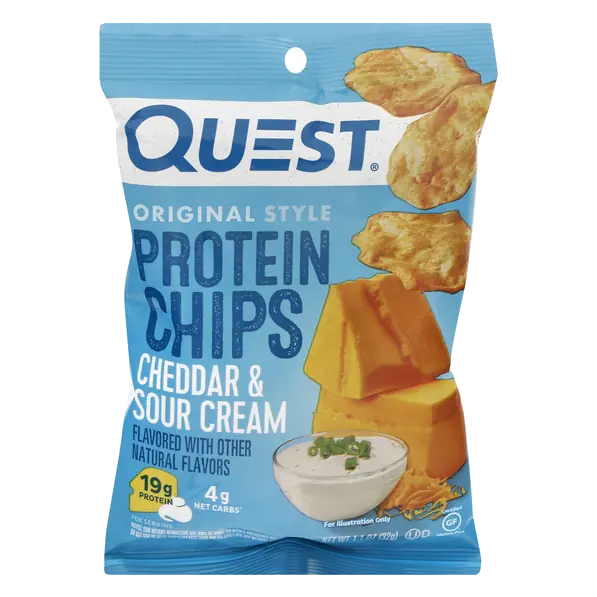 Cheddar & Sour Cream Original Style Protein Chips